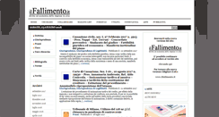 Desktop Screenshot of ilfallimento.it